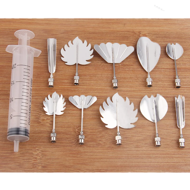 Желатиновые художественные инструменты 3D для желейного торта из нержавеющей