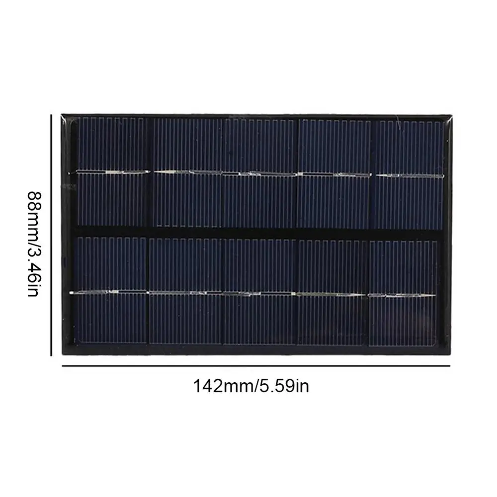 Солнечная панель 5 В миниатюрная солнечная система сделай сам для аккумулятора