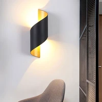 modern minimalist led wall sconce lamp 10w indooroutdoor waterproof wall lamp garden lights