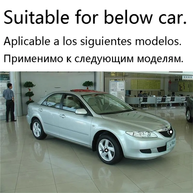 Запчасти для стайлинга фары Luces Led Para авто освещение 04 05 06 07 08 09 10 11 12 13 14 15 Mazda 6|Фара
