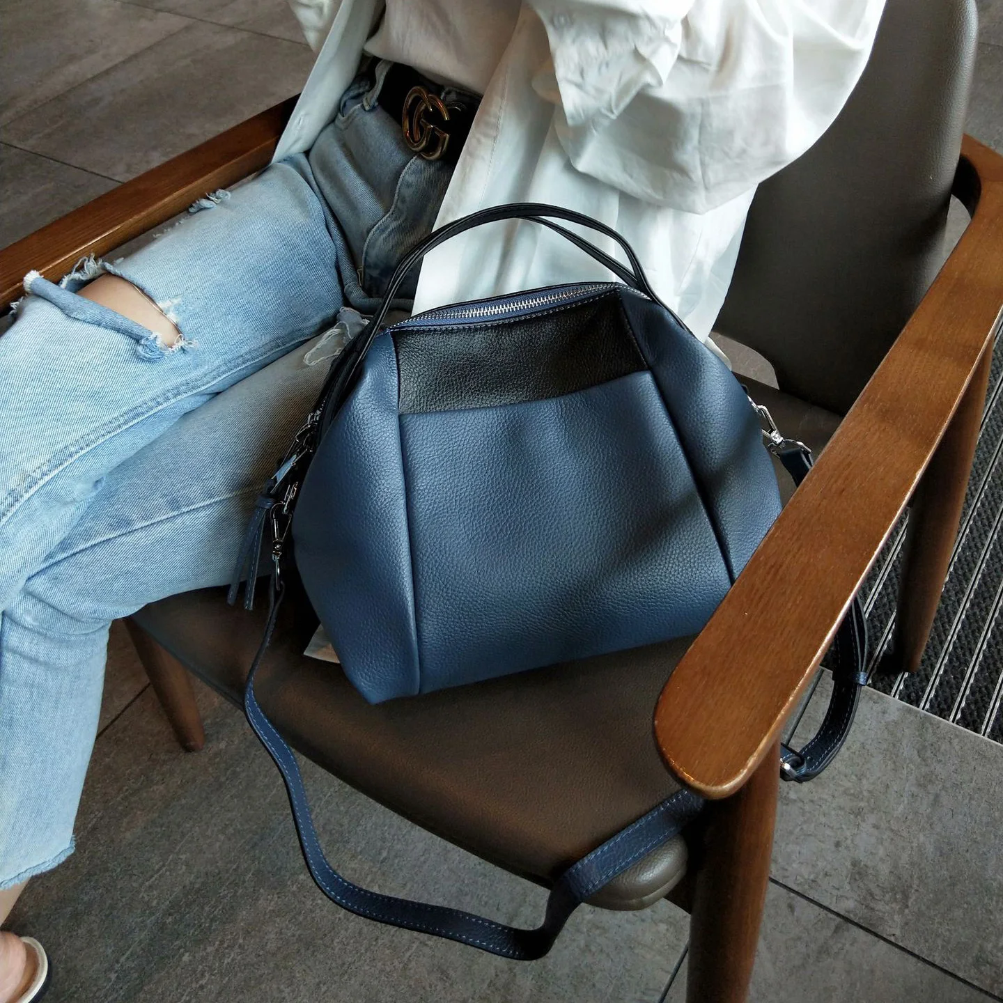 Осенне зимняя женская сумка из мягкой коровьей кожи в Корейском стиле брендовая