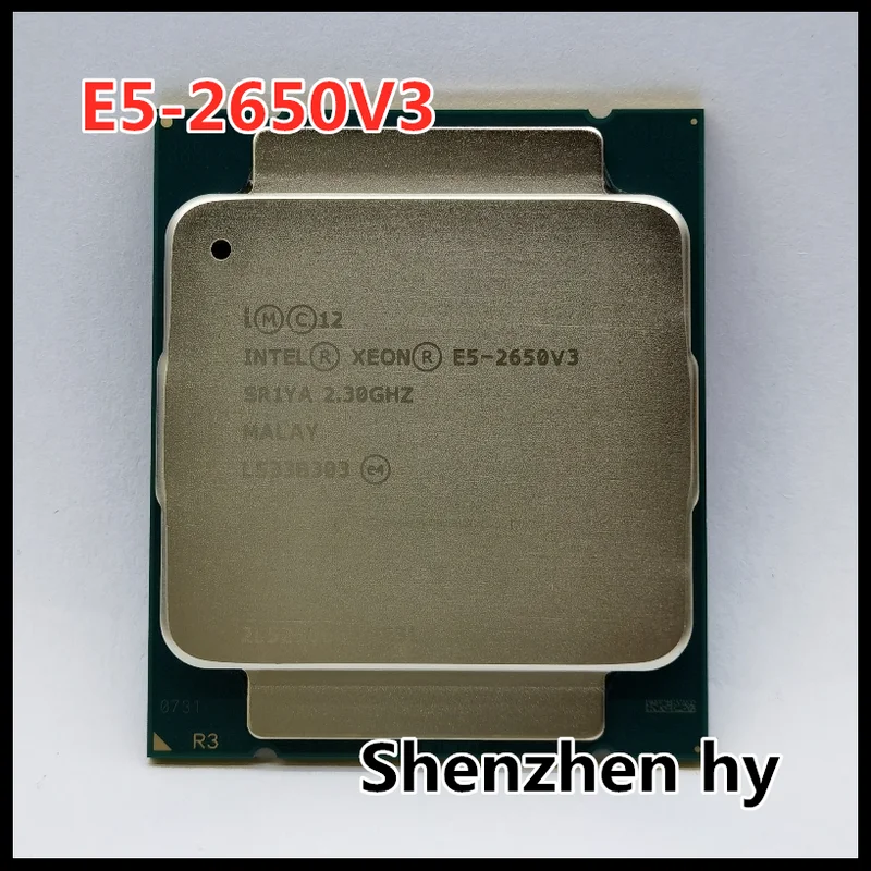 

E5-2650V3 E5 2650v3 E5 2650 v3 2,3 ГГц центральный процессор 25M 105W LGA 2011-3