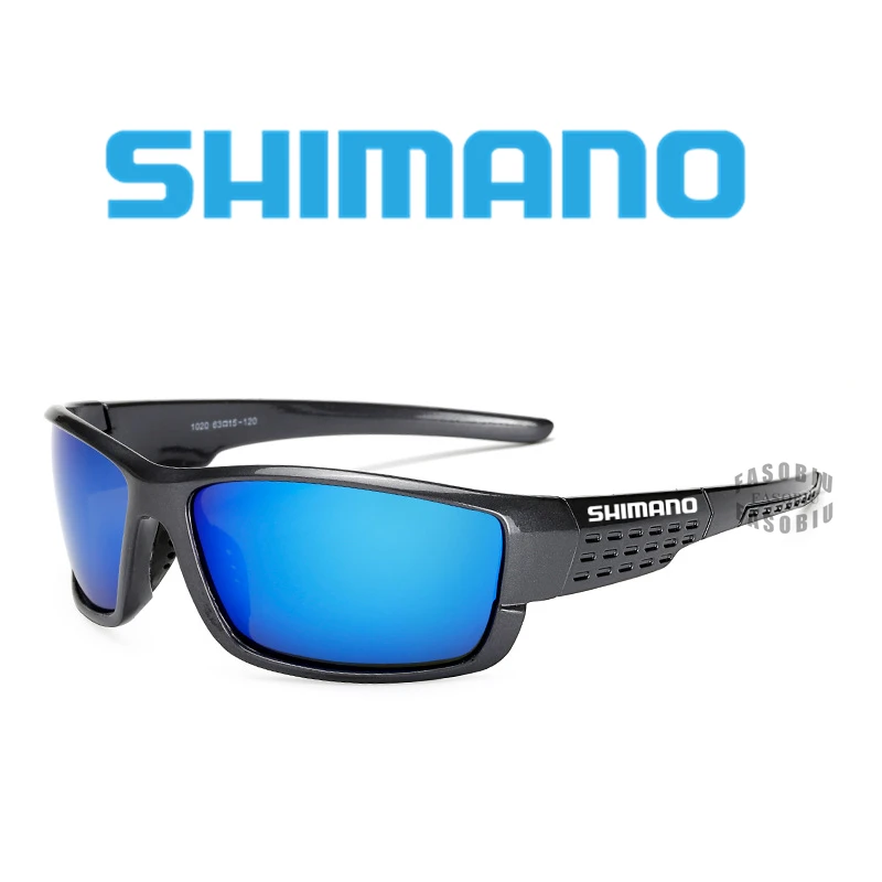 

Мужские солнцезащитные очки для рыбалки Shimano 2021, спортивные очки для рыбалки, солнцезащитные очки для вождения и активного отдыха, ветрозащ...