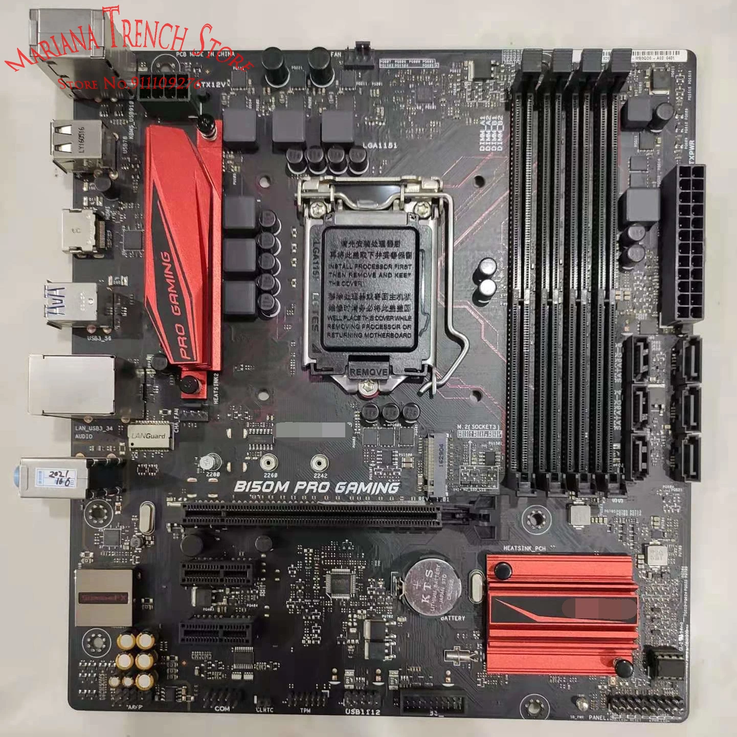 

Игровая материнская плата B150M PRO для ASUS, материнская плата LGA1151 6 поколения Core i7/i5/i3 DDR4 PCI-E 3,0 M.2 USB3.0