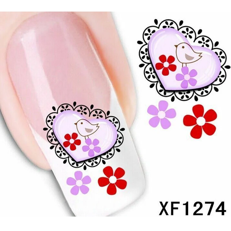 Модные 3D наклейки для ногтей сексуальные губы девушка дизайн переводная бумага