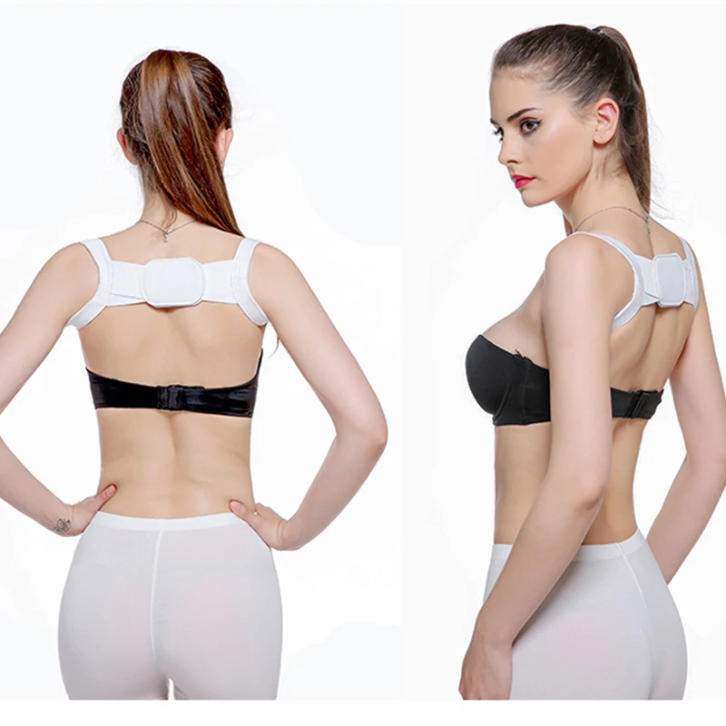 Корсет для коррекции осанки поддержка спины и позвоночника ключицы прямой