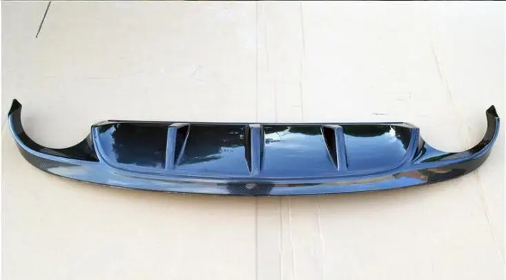 Задний бампер для губ из АБС/углеволокна автомобильный диффузор подходит Jaguar XF