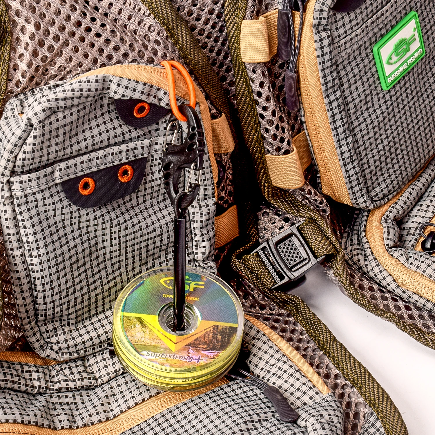 SF Fly рыболовный палантин держатель черный &quotT&quot катушка EZ gear Stremside (без линий)|tippet