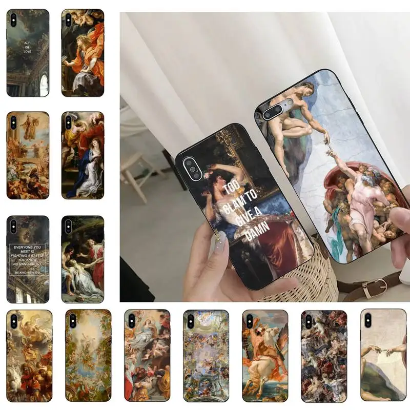 

Palace of versailles Adam Art Phone Case For iPhone 11 8 7 6 6S Plus 7 plus 8 plus X XS MAX 5 5S XR 12 11 Pro max se 2020