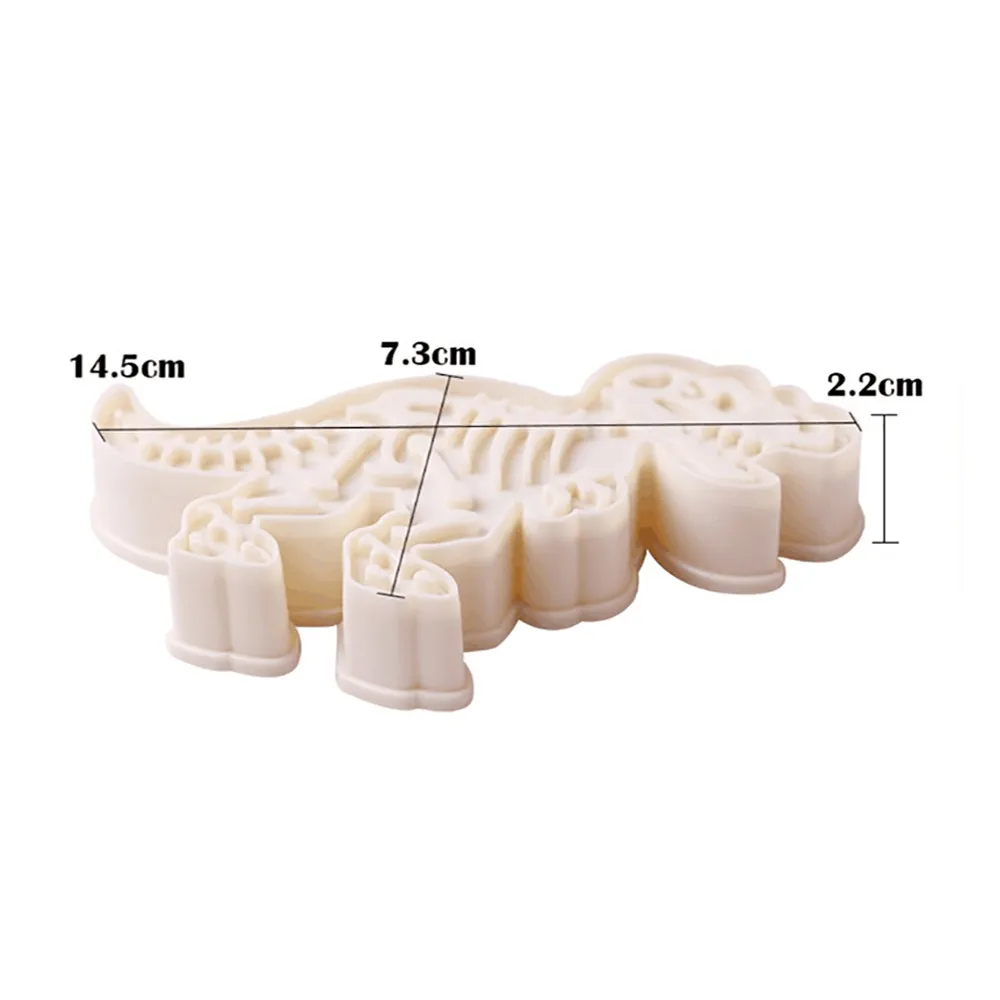 Динозавров Детская формочка для печенья Форма выпечки помадной глазури 3D формы