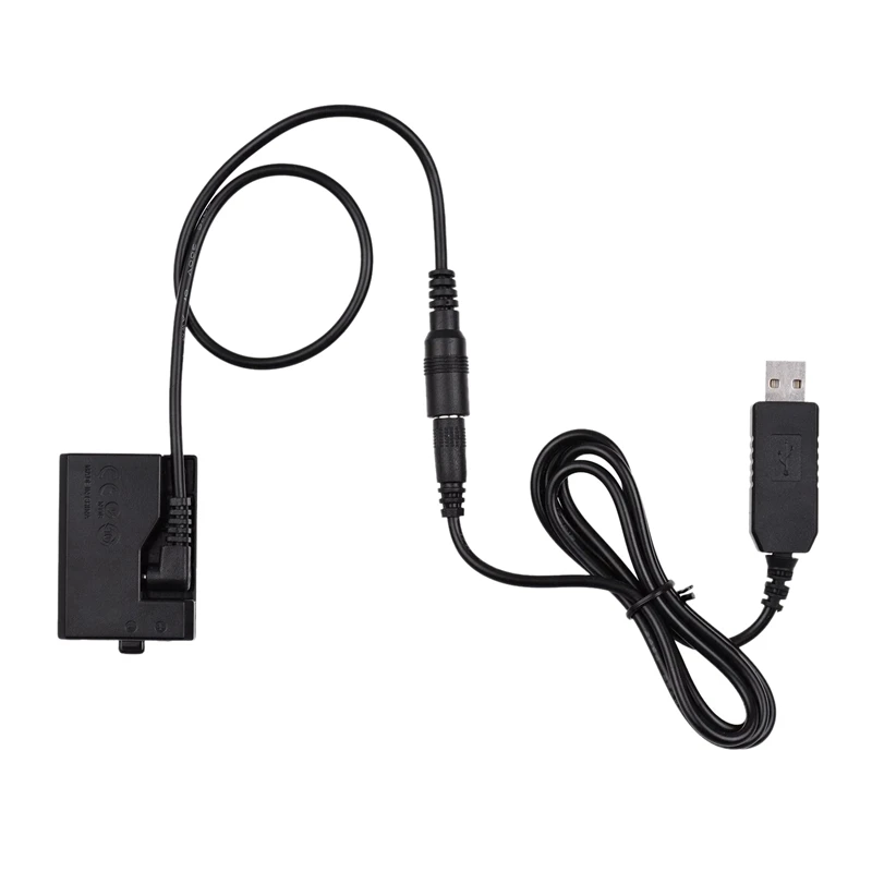 

FFYY-ACK-E10 5V USB муляж аккумулятора адаптер постоянного тока (замена для LP-E10) для Canon EOS Rebel T3/T5/T6/T7/T100