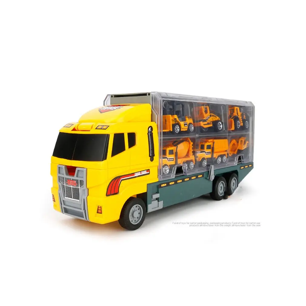 Транспортный автомобиль литье под давлением строительный грузовик игрушечный