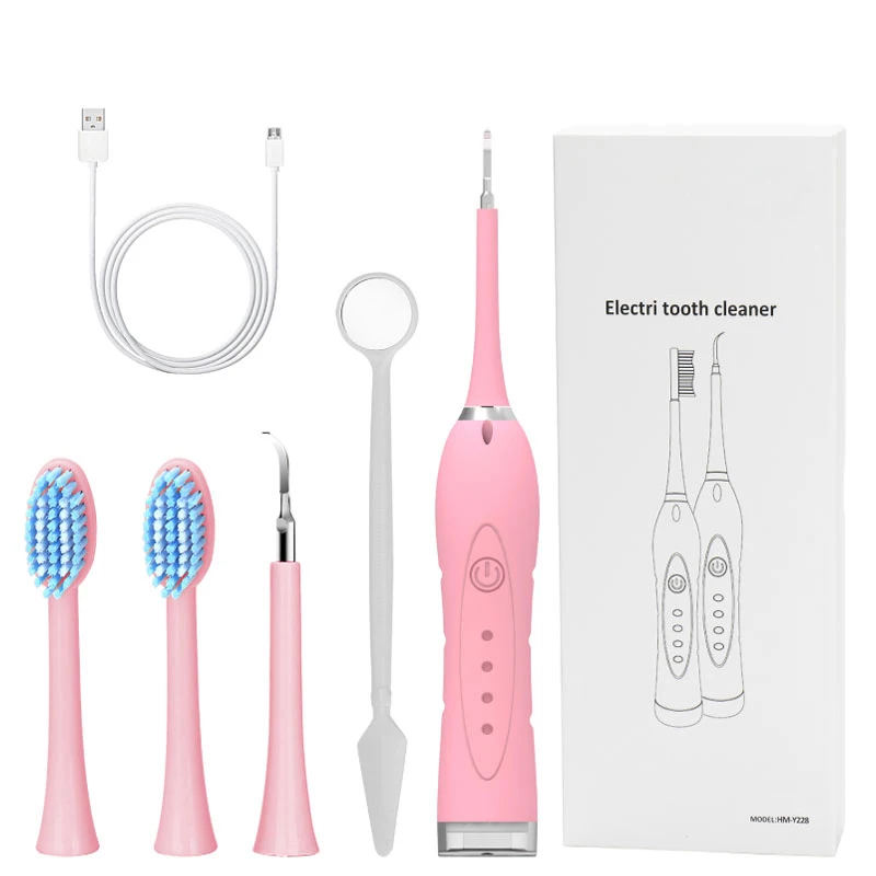 Портативный набор для удаления зубного камня USB Перезаряжаемый электрический
