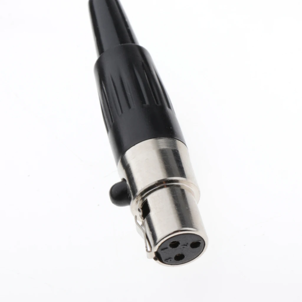 

XLR Lavalier Microphone 4ft Cable, XLR High Sensitivity Metal Omnidirectional