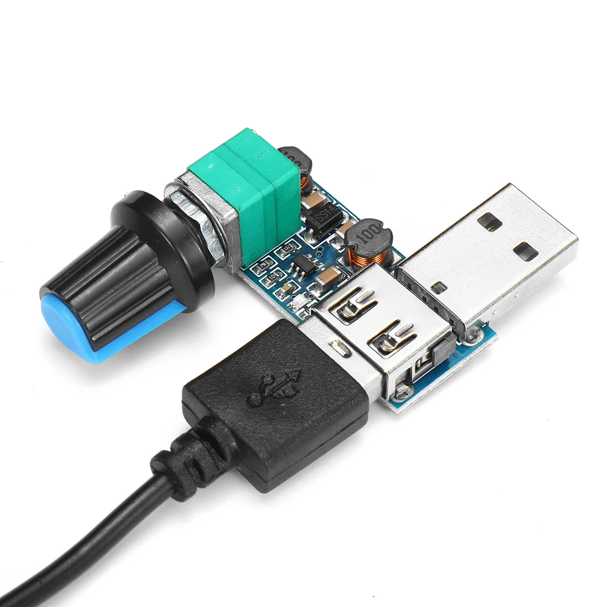 Беспроводной охлаждающий вентилятор для ТВ-приставки 12 см 5 В | Компьютеры и офис