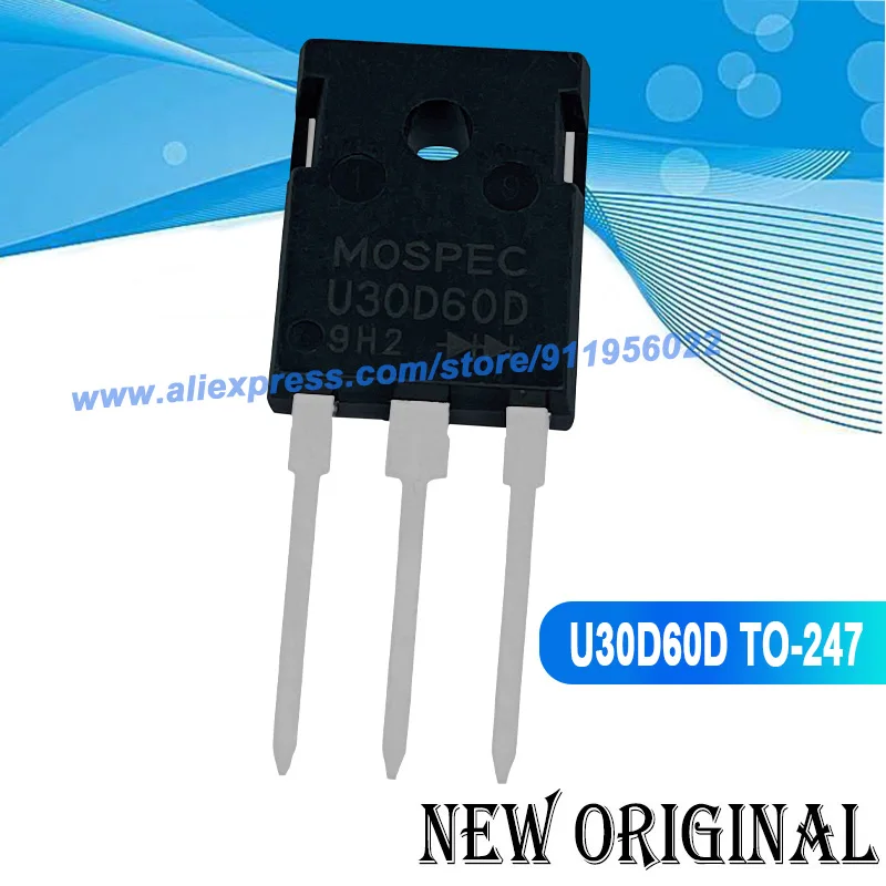 

От U30D60D до-247, 600 В, 30 А (5 шт.)