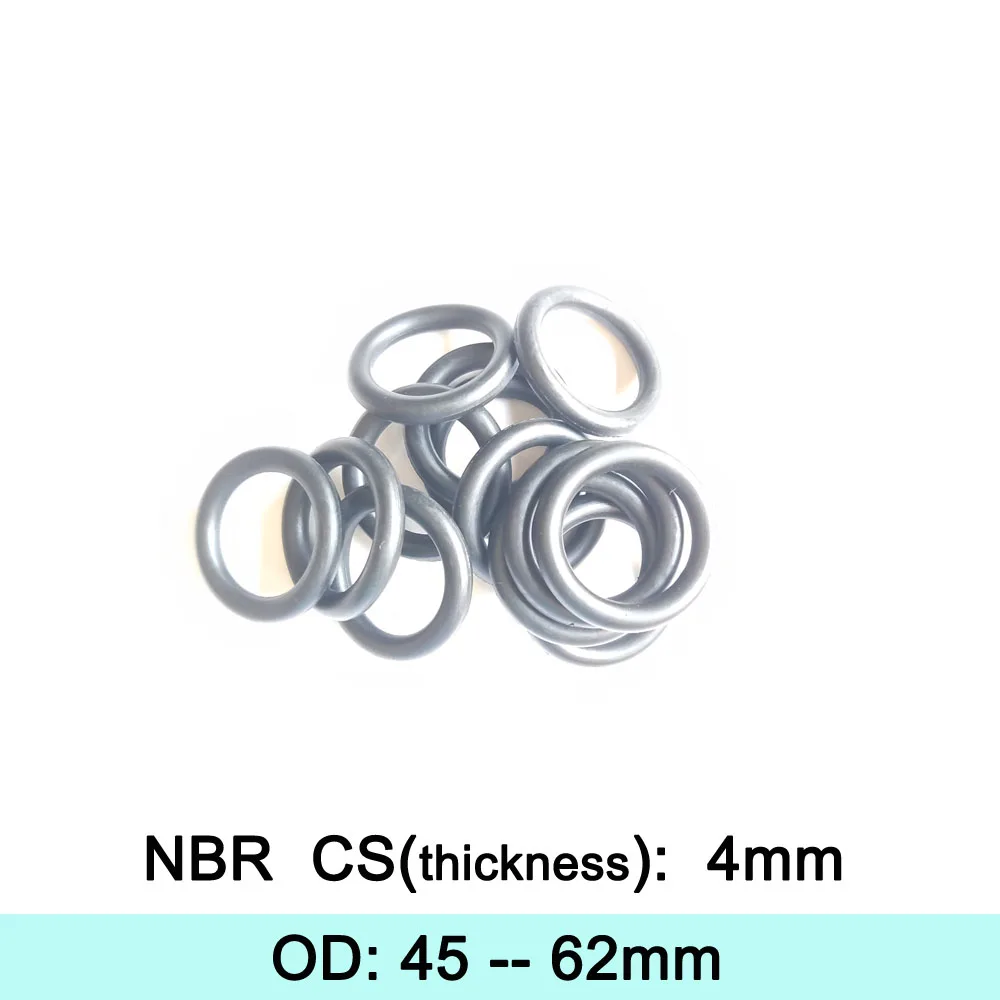 Кольцо из бутадиен-нитрильного каучука прокладка CS 4 мм OD