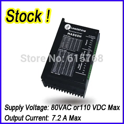 

Leadshine MA860H 2 Phase Analog Stepper Drive Max 80 VAC or 110 VDC 7.2A IN STOCK FREE SHIPPING