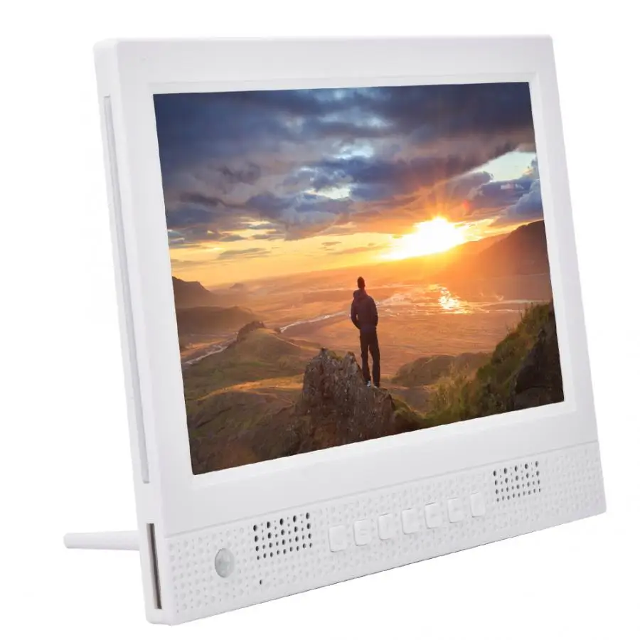 10 inch Electronic Digital Photo Frame Body Induction 1024 * 600 Resolution Support Video Play/Picture Play/Alarm | Электроника