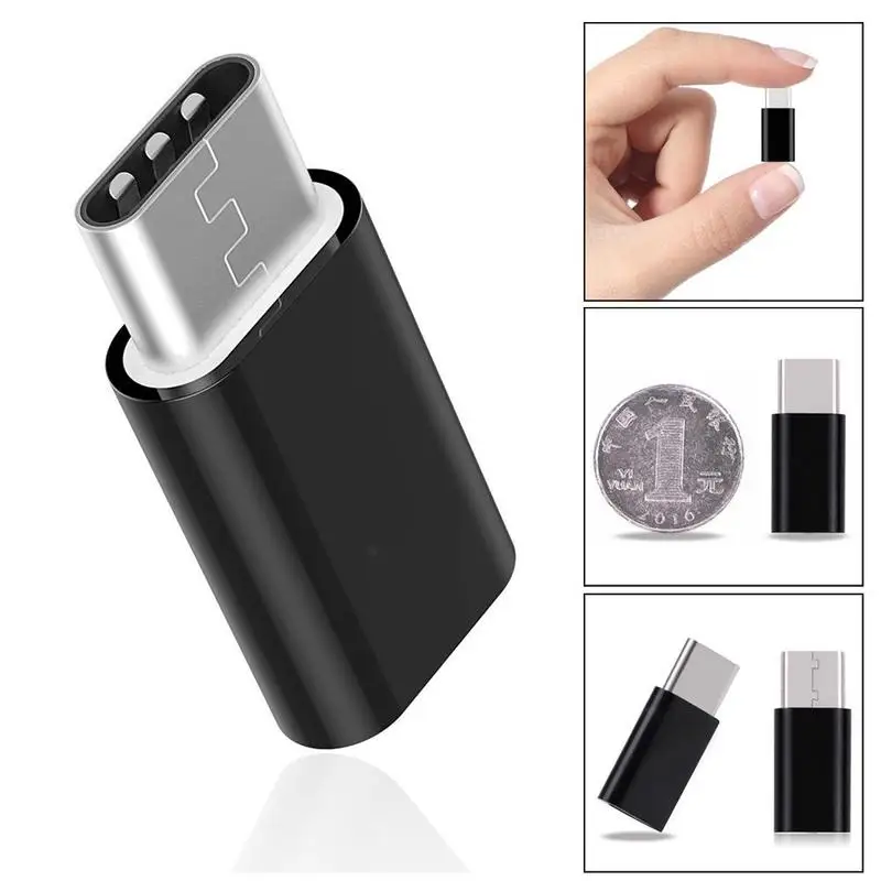 5 шт. кабель с разъемами микро-usbи USB C адаптер мобильный телефон Microusb разъем для