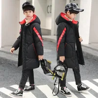 Children Winter Down Cotton Jackets for Boys Clothes Snowsuit Kids Parka Warm Thicken Coat Teenager Boys Casual Outwear Clothing