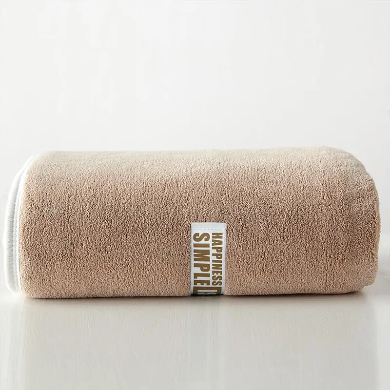 

Bonenjoy 2 pcs Face Towel Coral Fleece Super Soft Reusable Cleaning Superfine Fiber Towels High Absorption Hair Towel For Adult