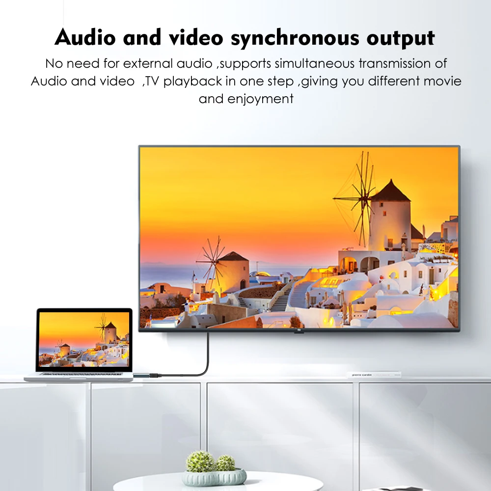 Алюминиевый адаптер Wavlink 4K Displayport dp-hdmi совместимый 2K @ 60 Гц 1080P мама-папа для ПК