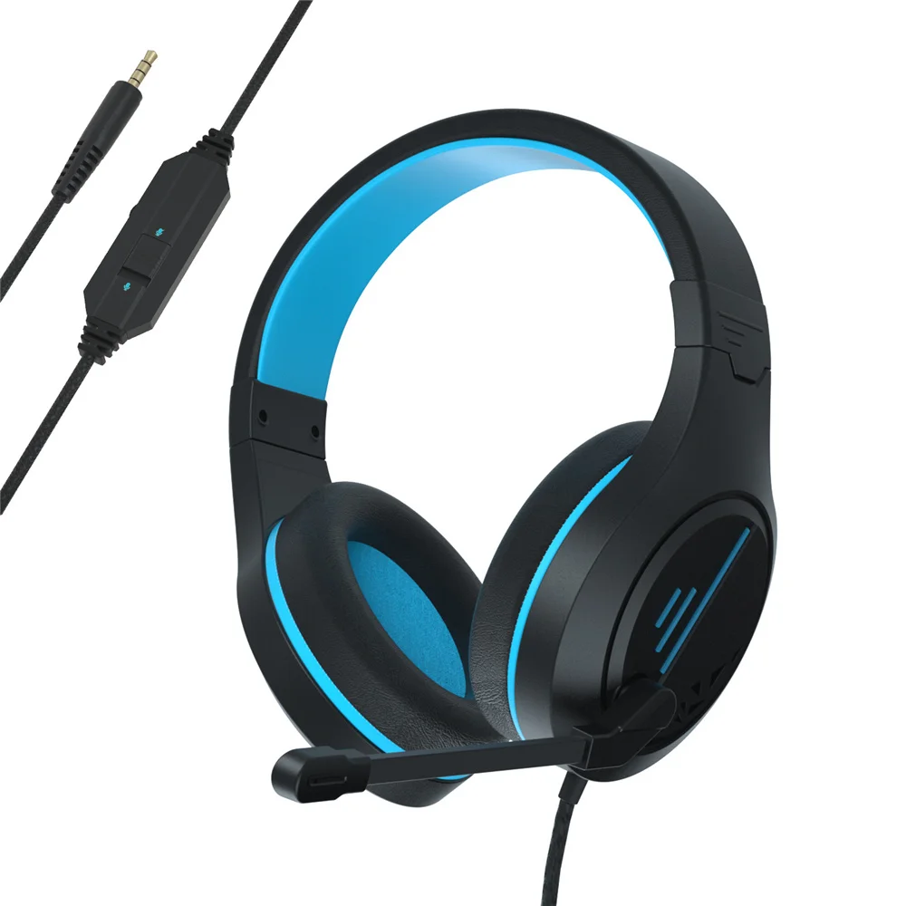 

Anivia Mh601 Wired Headset With Microphone Headphone For Gamers Pc Earphone With Stereo Gaming Headset For Ps4/Xbox/Phone