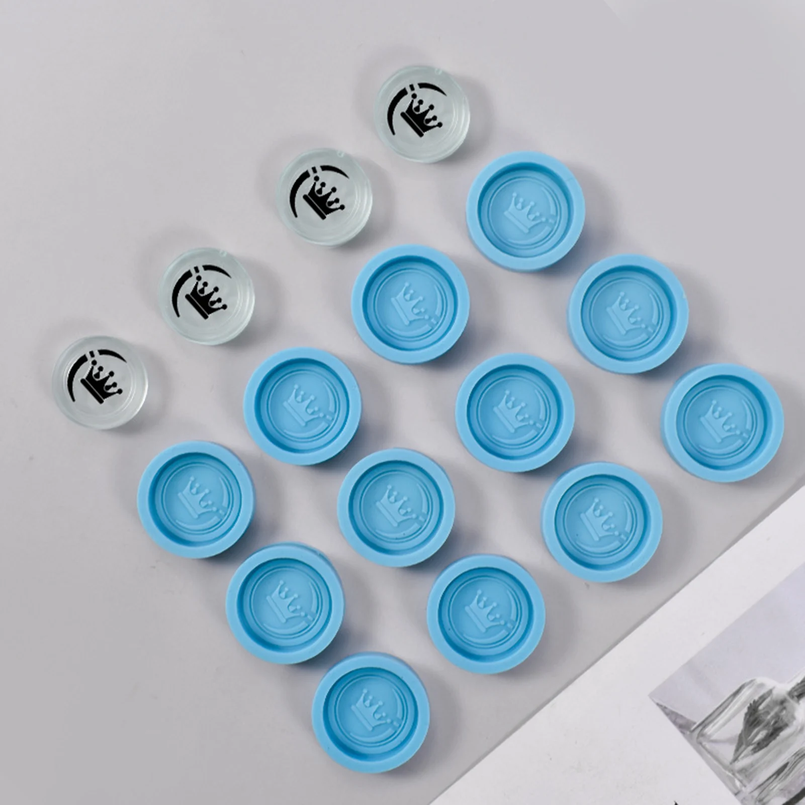 

Diy Chinese Chess Chessboard Silicone Mold Handmade Self Made Chess Piece Silicone Mold With Crown Groups Handmade Fondant Mold