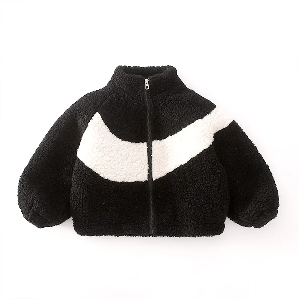 

2020 New Fashion Winter Parent-child Clothes Baby Girl Jacket Mother Jacket Thick Warm Plush Jacket Mother And Daughter Jacket