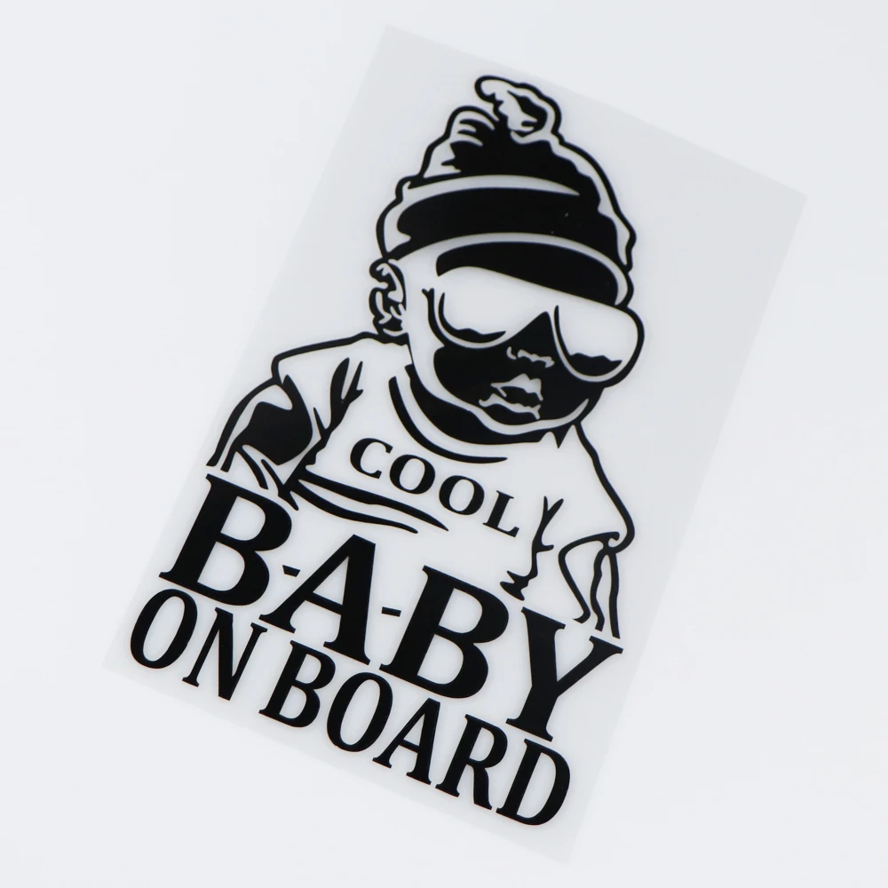YOJA 10X17.1CM Art Fashion Cartoon Vinyl Decal Car Sticker BABY ON BOARD ZT2-0160 | Автомобили и мотоциклы