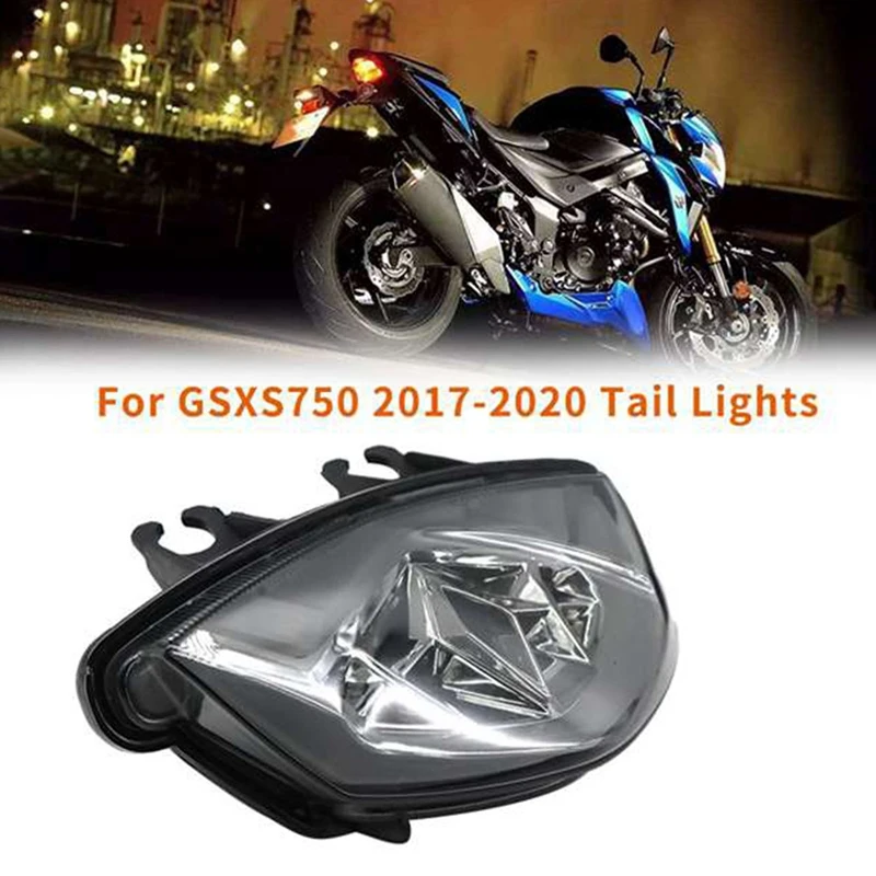 

Задние Тормозные Сигналы поворота мотоцикла, встроенная светодиодная фара для Suzuki GSX-S750 GSXS750 GSX-S GSXS 750 2017-2021