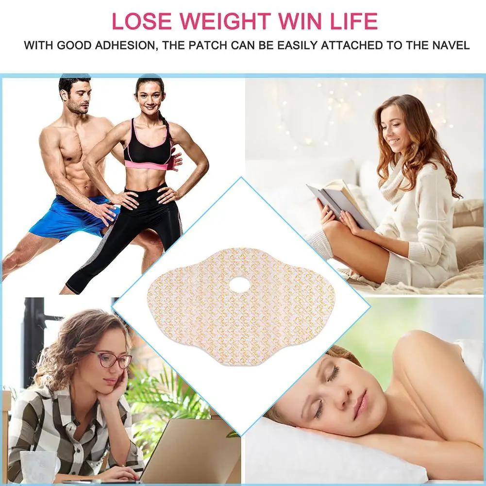 

1Pcs Big Belly Stickers Lazy Belly Weight Loss Stickers Anti-Obesity Belly Slimming Fat Burn Patches Patch Slimming T7C8