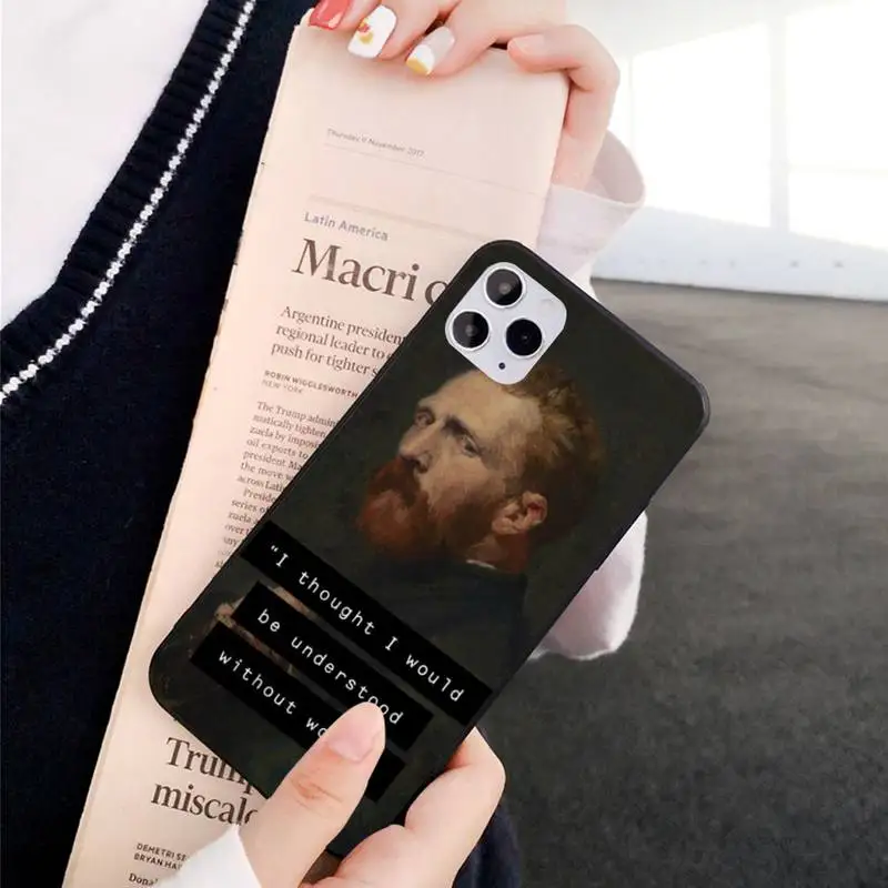 Импрессионист художник Винсент Виллем Ван Гог чехол для телефона IphoneX XS 11 11Pro 5 5s SE