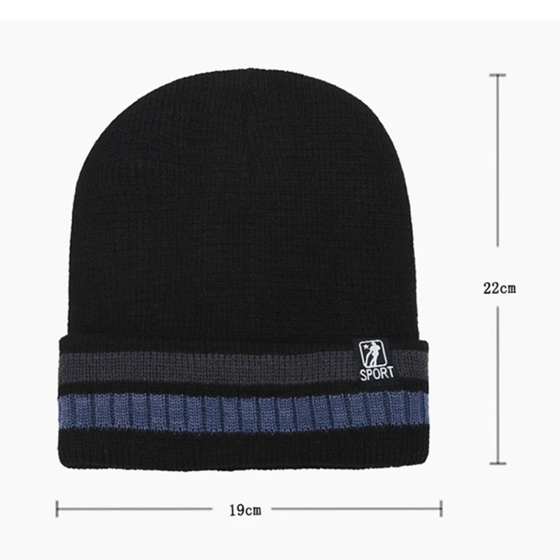 Стрейч трикотажные Skullies Bonnet модная шапочка с плюшевой подкладкой для сноуборда
