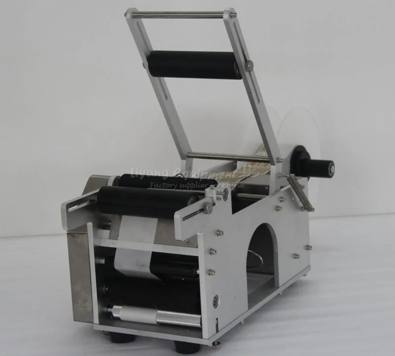 LT50 полуавтоматическая фотоэтикетировочная машина круглая бутылка пивные банки