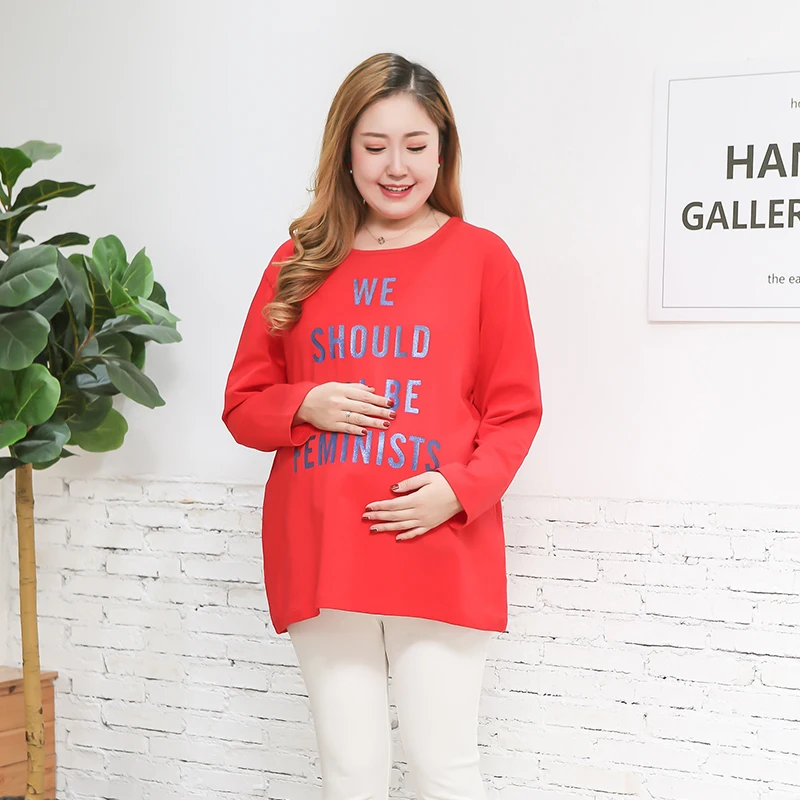 Модные тонкие большие размеры женская футболка плюс жира XL женские крышка живот