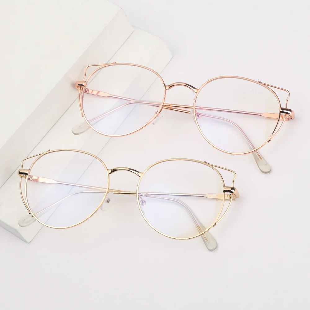 Плоские зеркальные очки унисекс ультралегкие с защитой от УФ-лучей синего цвета