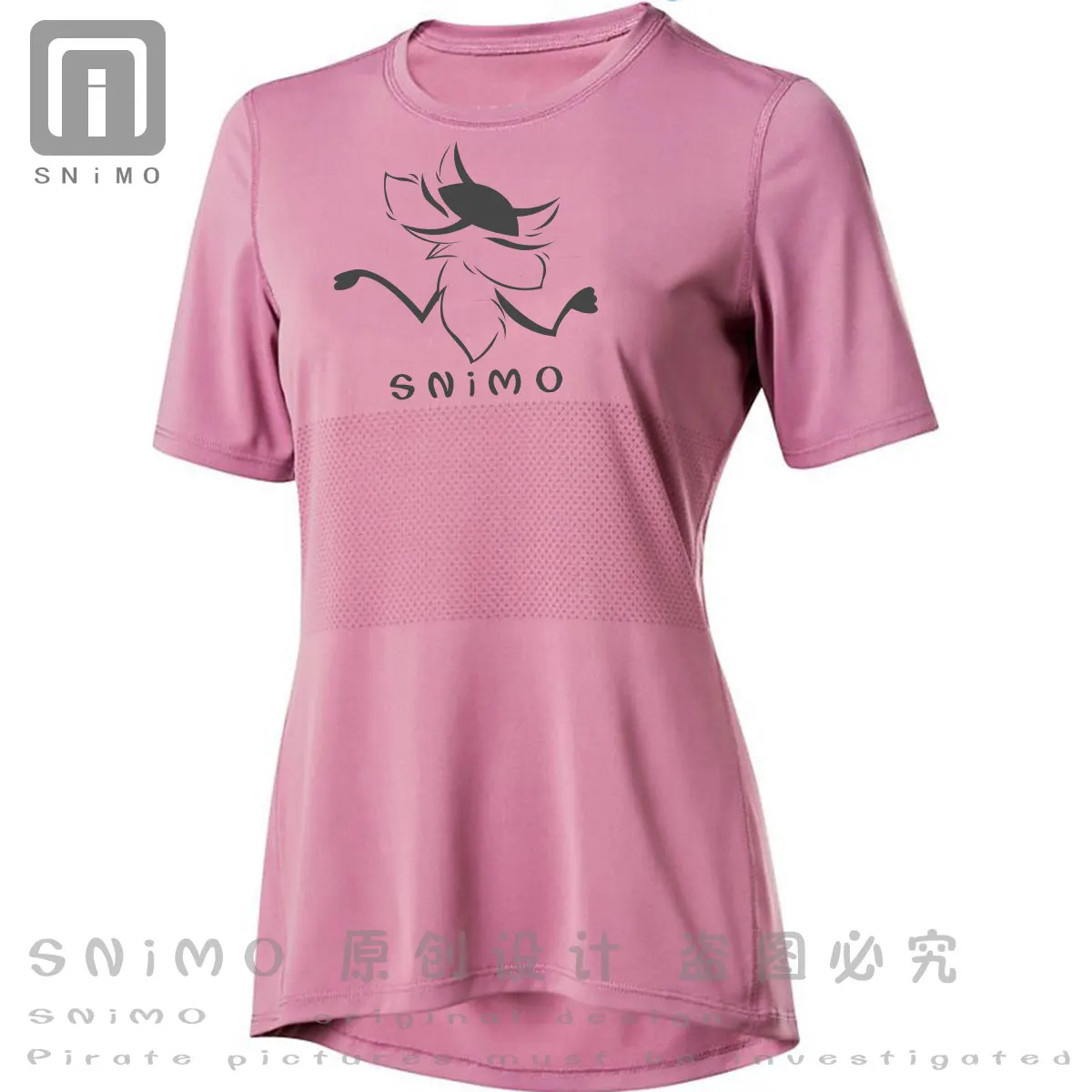 

2021 Ladies Professional Cycling Team Original SNiMO Fox Pattern Sports Shirt Cross Country Bike Female Jersey