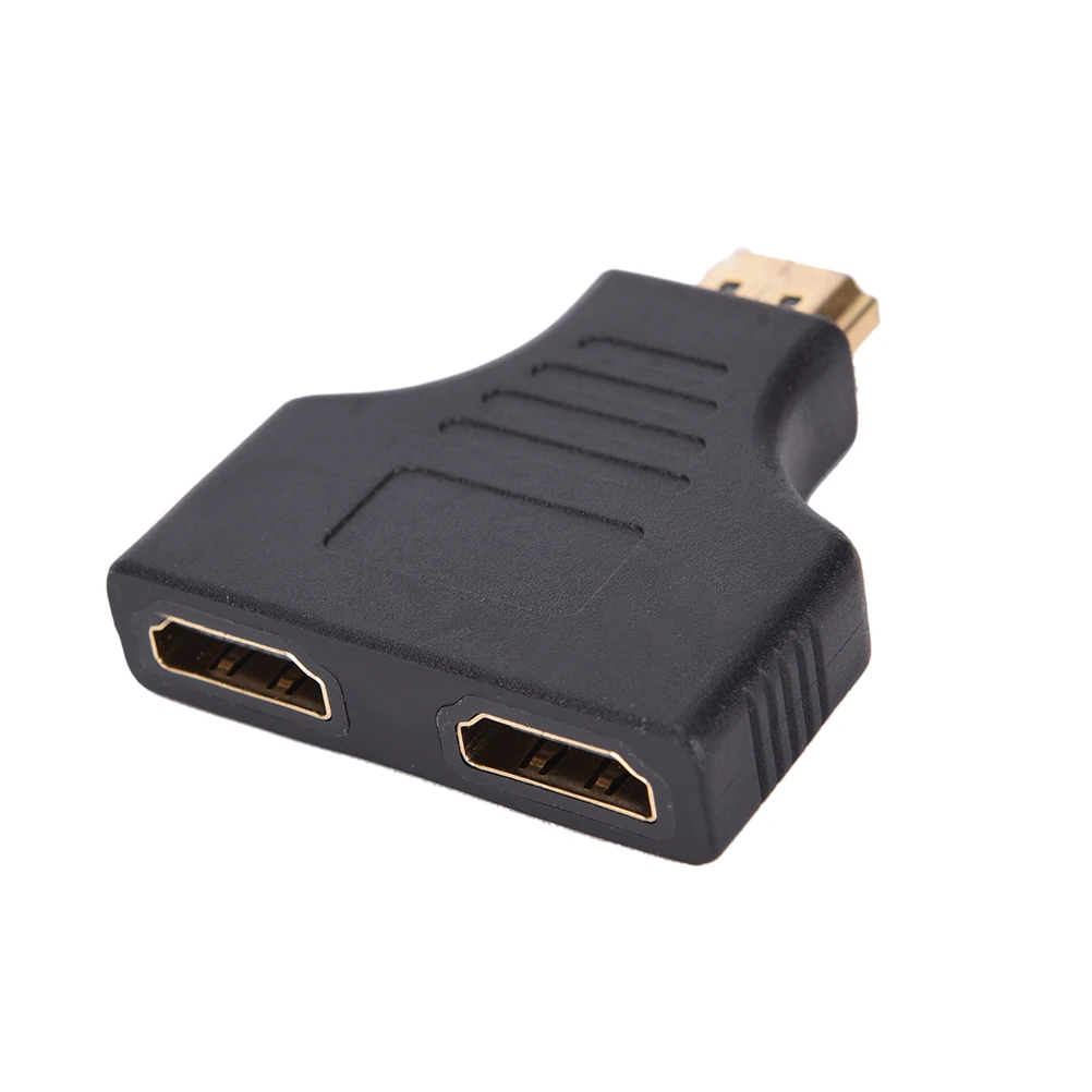 Превосходное качество! Несколько цветов 1080P HDMI порт папа к 2 Женский 1 в Out сплиттер