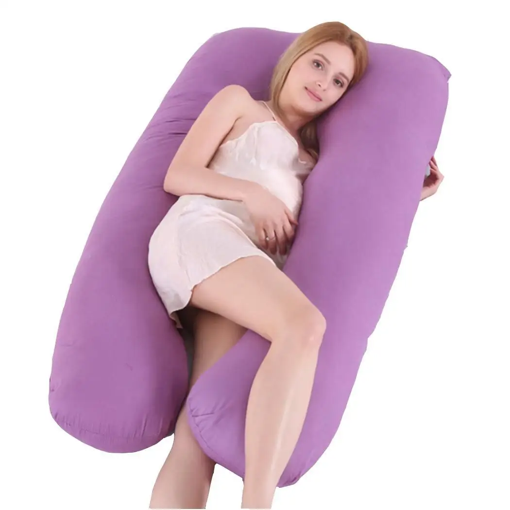 Модная 11 цветов полная подушка для тела беременных мягкая u образная однотонная