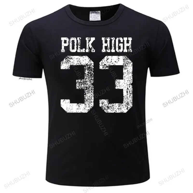 

New Hot Sale Polk High 33 T-shirt Men's two sides Vintage Al Bundy Fun Kult no ma am Gift casual tee Size S-5XL bigger size