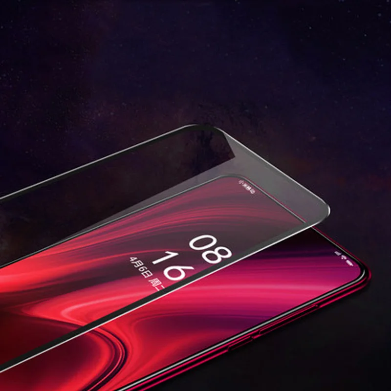 2 шт. для xiaomi Red mi K20 Pro K 20 Pro 3D Защитная пленка для экрана из закаленного стекла Защитная пленка с полным покрытием красная mi K20pro