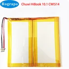 Новый литий-полимерный аккумулятор 3,7 в 8500 мАч для ноутбука Chuwi HiBook 10,1 CWI514, аккумулятор для планшетного ПК, 4-проводной разъем