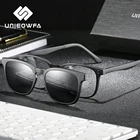 Солнцезащитные очки Мужские, поляризационные, с магнитной застежкой, UV400, в корейском ретро-стиле, для коррекции близорукости