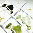 Массажер для лица нефритовый валик челюсти, который поможет избавиться от массаж скребком гуаша доска для подтяжки лица машина для похудения тела шеи тонкий инструменты тейпы