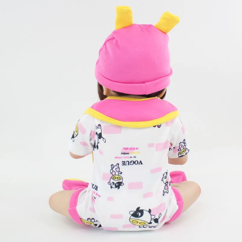 Кукла реборн силиконовая Мягкая виниловая 55 см | Игрушки и хобби