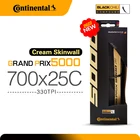 Новая шина Continental GrandPrix 5000700X25, дорожные велосипедные шины крема Skinwall, велосипедная Складная устойчивая к ударам шина GP5000