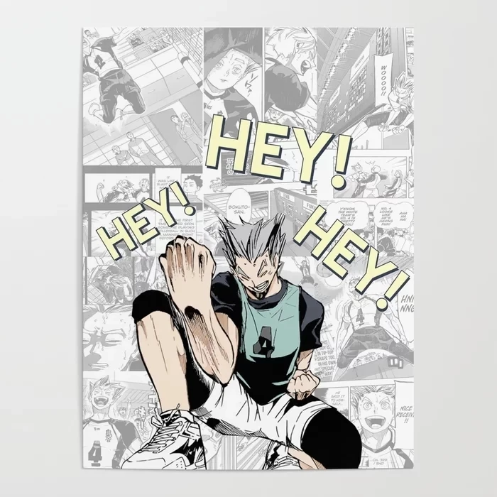 

Home Decoration Hd Prints Haikyu Bokuto Painting Pictures Canvas Anime Poster Wall Artwork Modular Modern Bedside Background