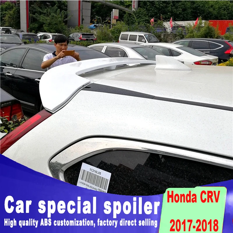Новый стиль 2017 2018 год для honda CRV спойлер нового дизайна на заднее окно крышу